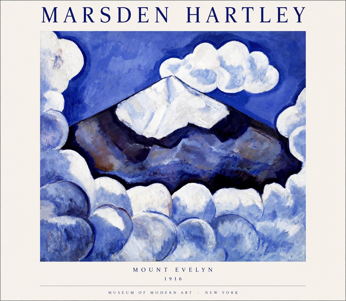 Marsden Hartley Mount Evelyn No1 - Poszter