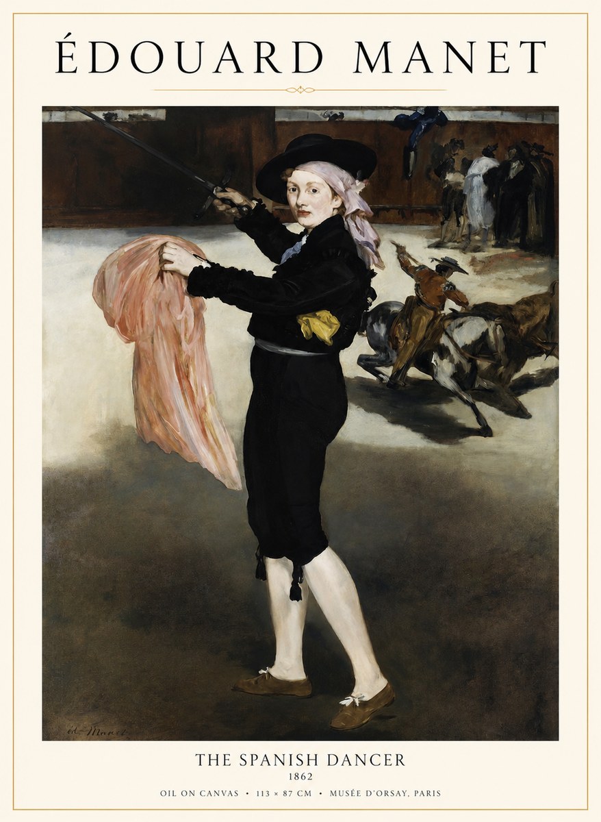 Édouard Manet The Little Bullfighter No2 - Poszter
