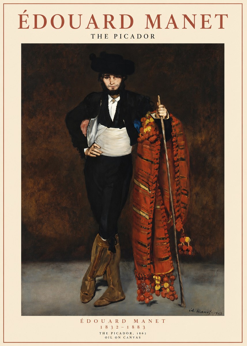 Édouard Manet The Picador No1 - Poszter