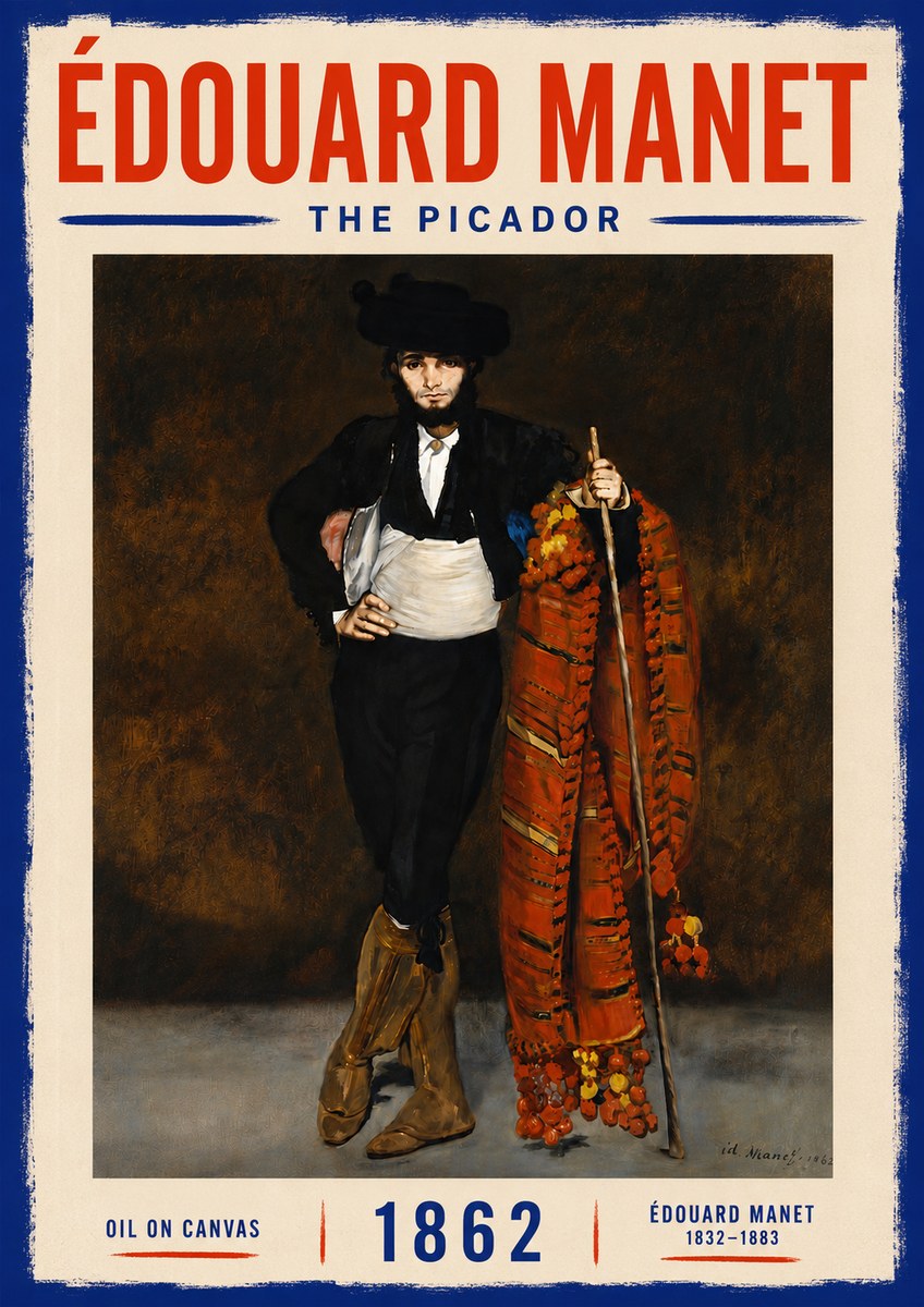 Édouard Manet The Picador No5 - Poszter