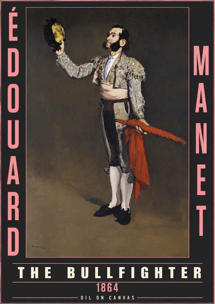 Édouard Manet The Bullfighter No5 - Poszter