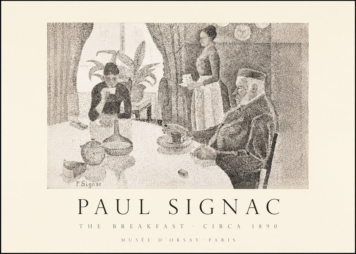Signac The Breakfast No1 - Poszter
