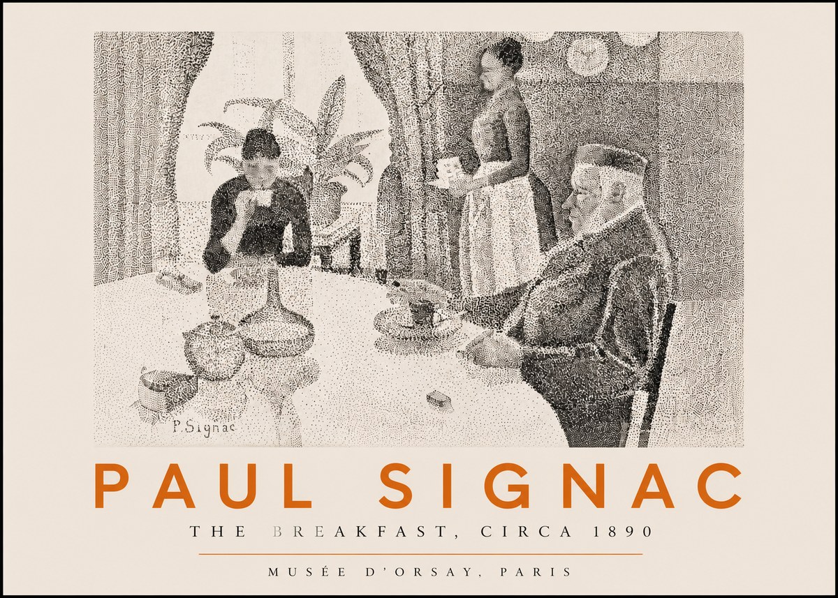 Signac The Breakfast No3 - Poszter