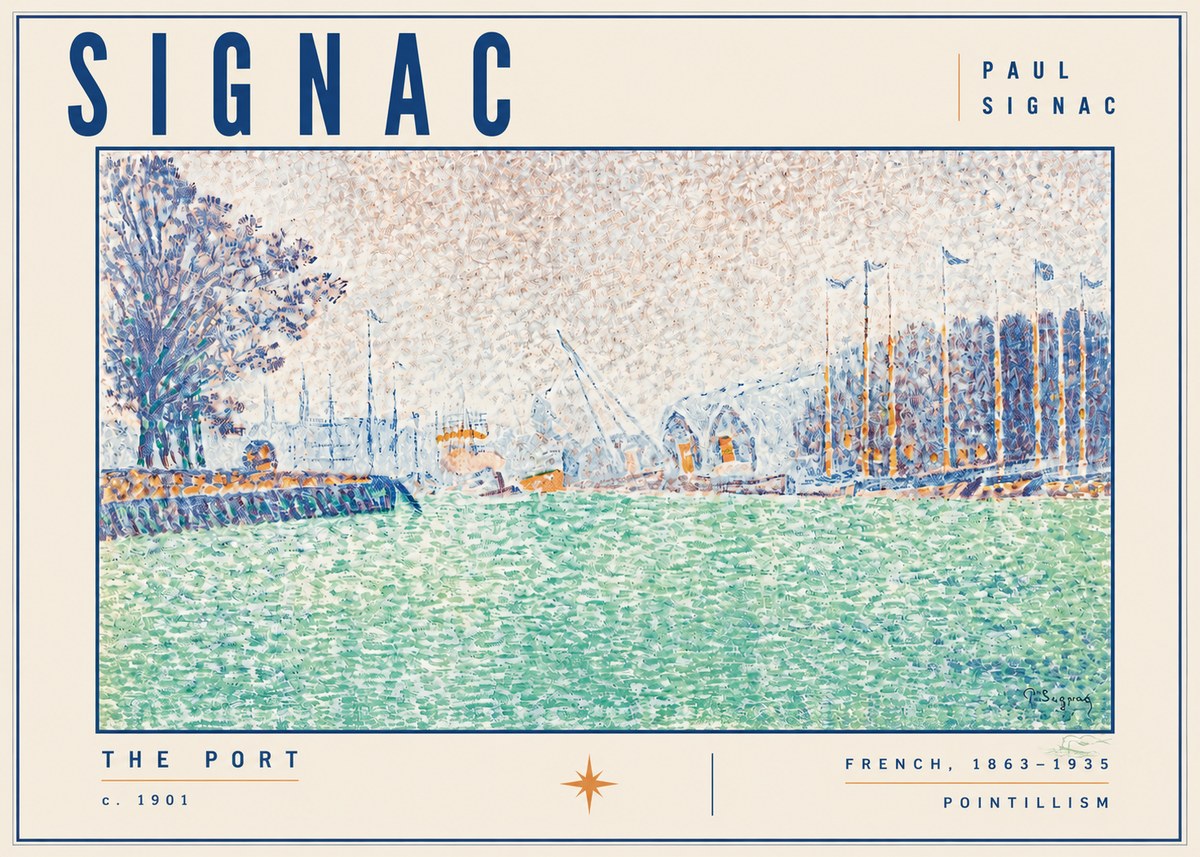 Signac The Port II No3 - Poszter