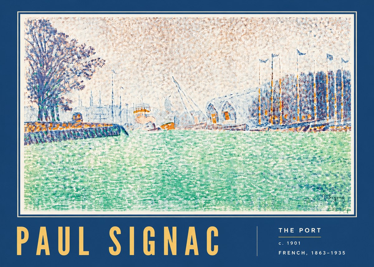 Signac The Port II No5 - Poszter