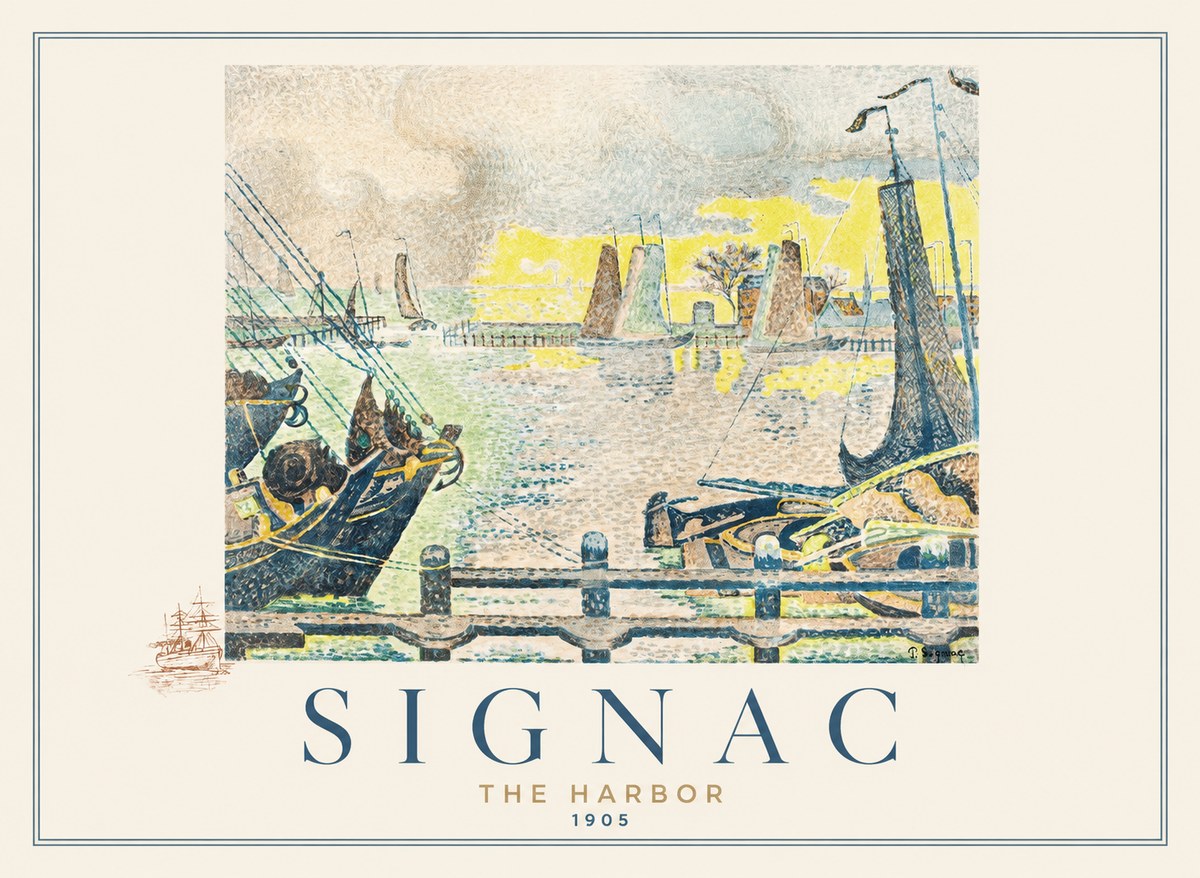 Signac The Harbor III No1 - Poszter