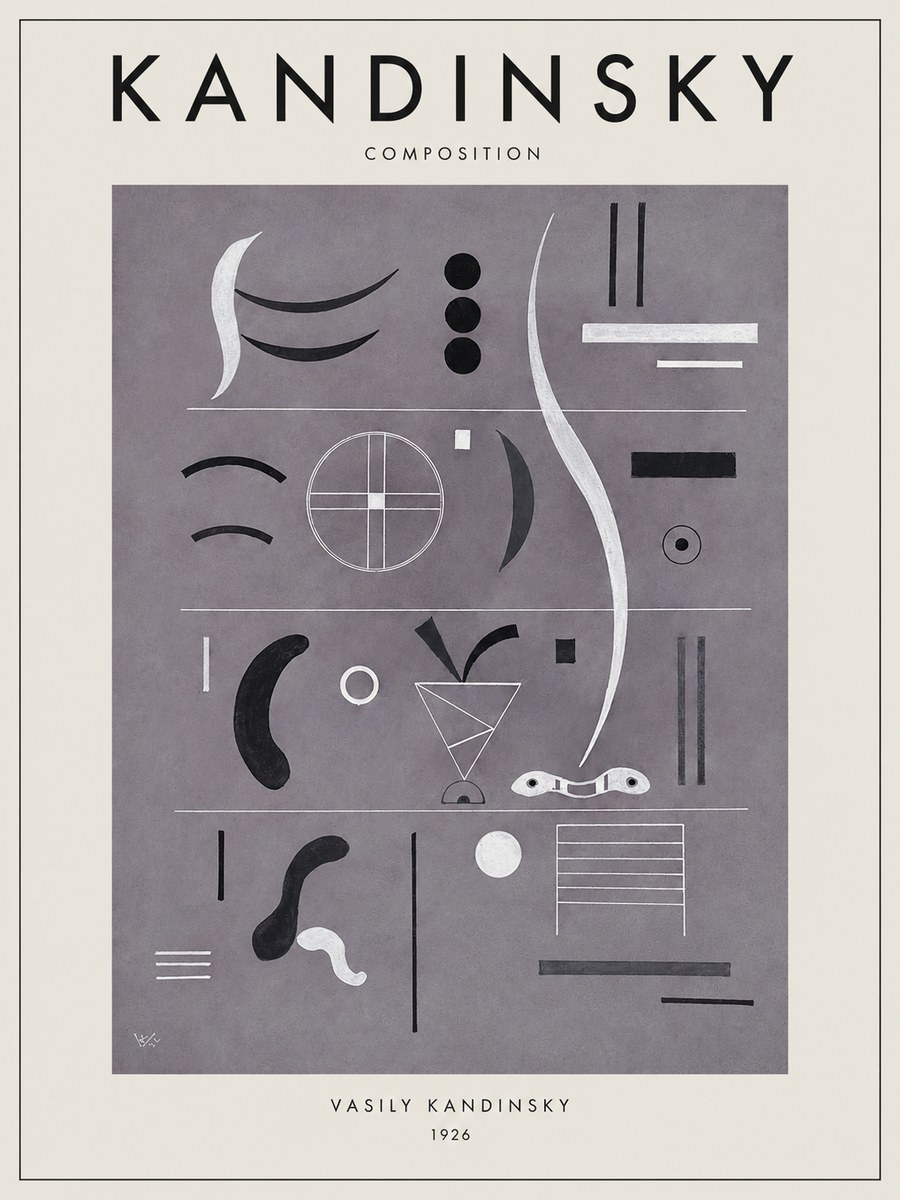 Kandinsky Composition I No1 - Poszter