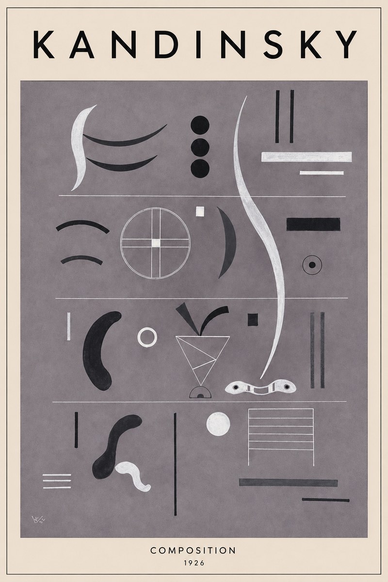Kandinsky Composition I No2 - Poszter
