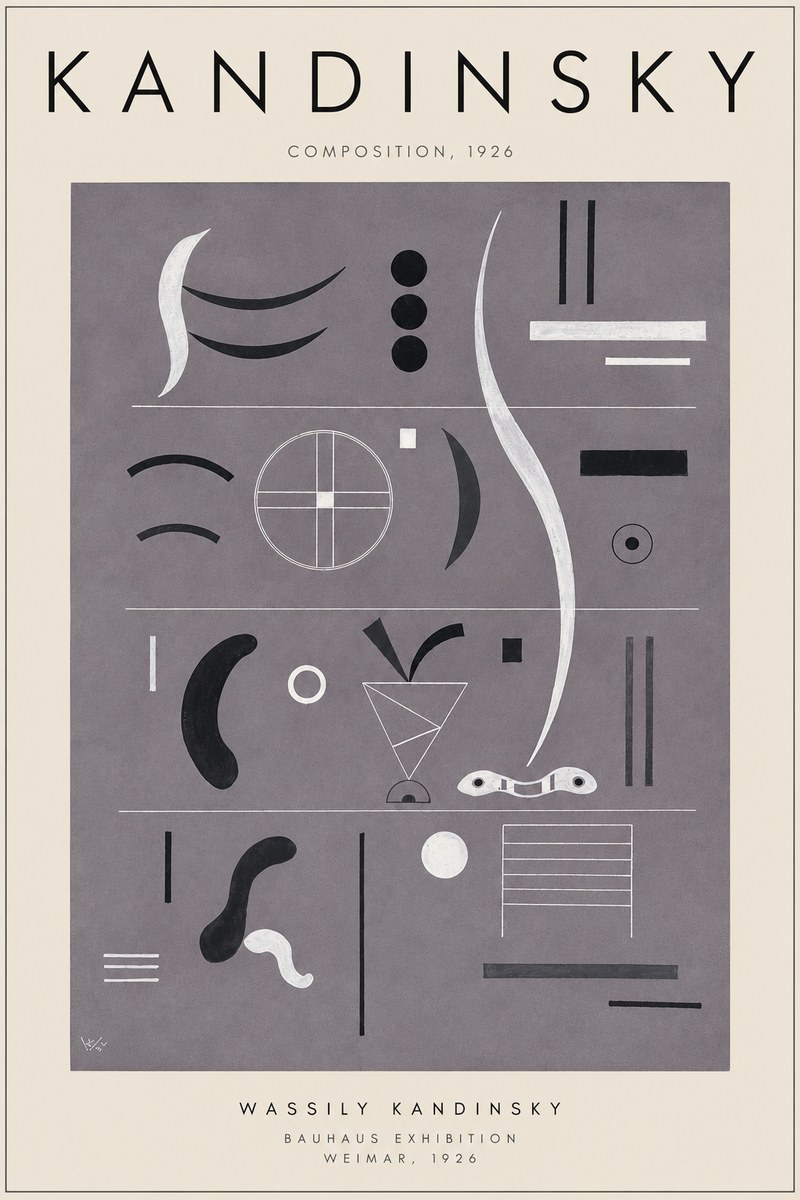 Kandinsky Composition I No3 - Poszter
