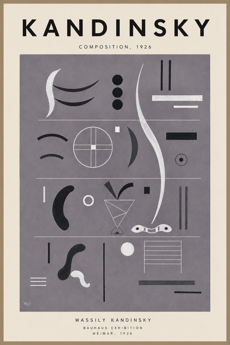 Kandinsky Composition I No5 - Poszter