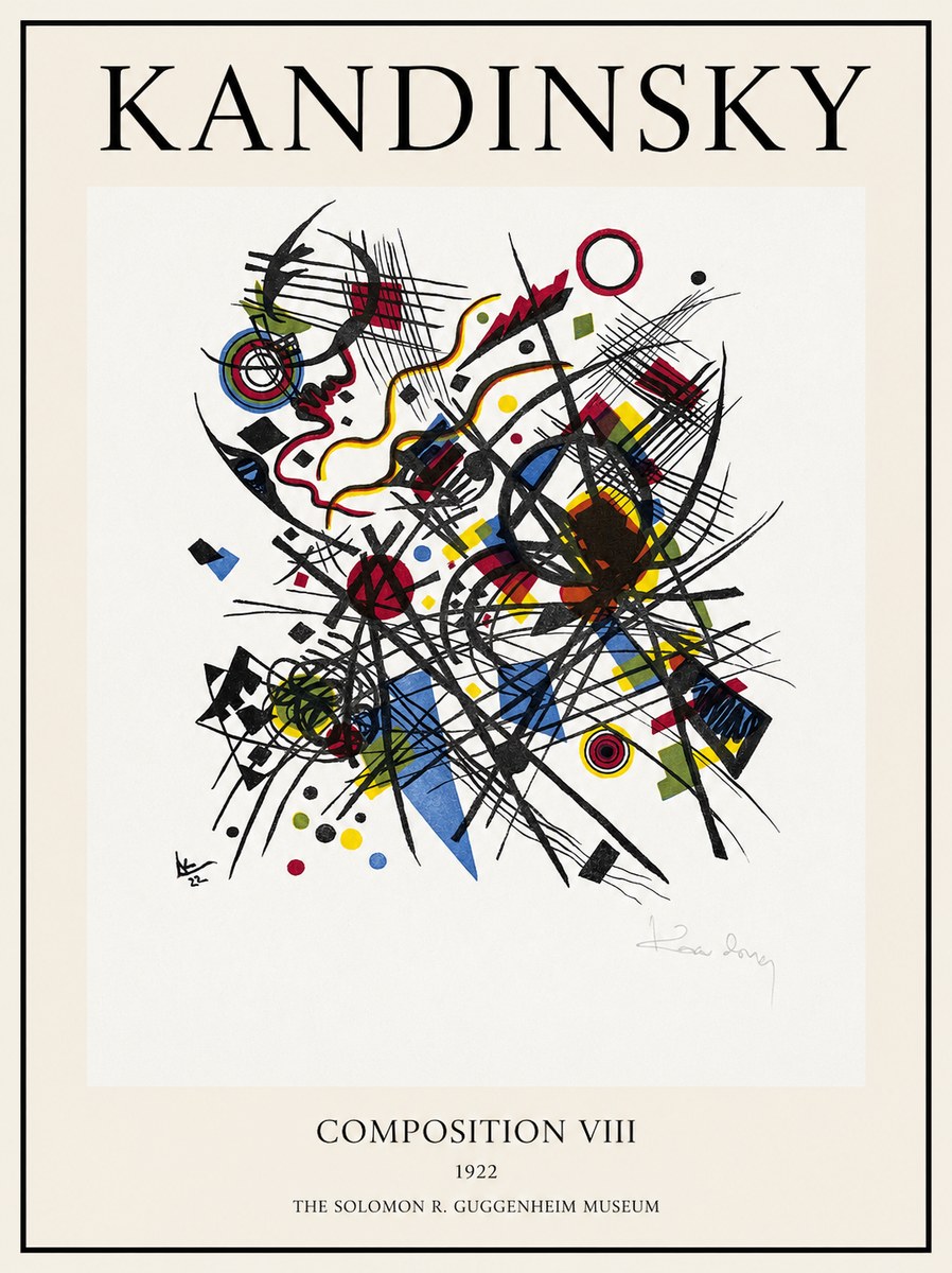 Kandinsky Composition Viii No1 - Poszter