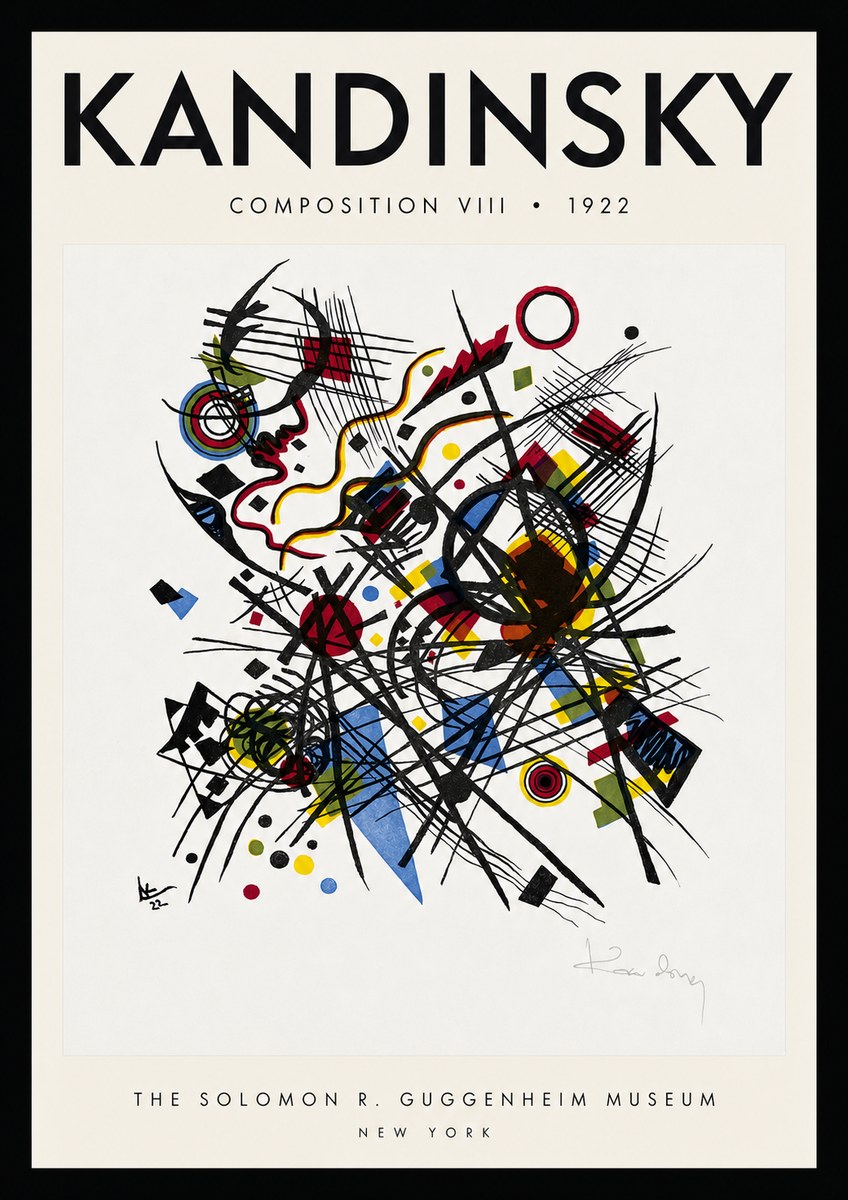 Kandinsky Composition Viii No4 - Poszter