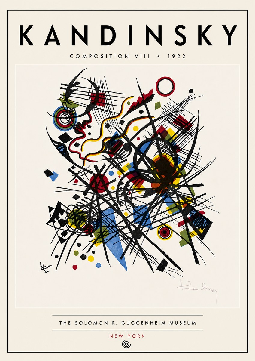 Kandinsky Composition Viii No6 - Poszter