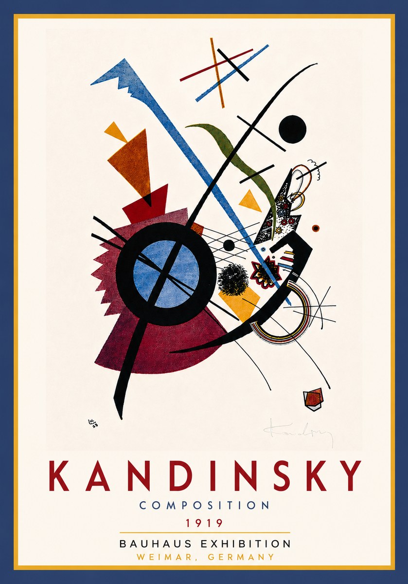 Kandinsky Composition II No5 - Poszter