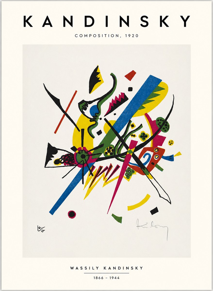Kandinsky Composition, 1920 No1 - Poszter