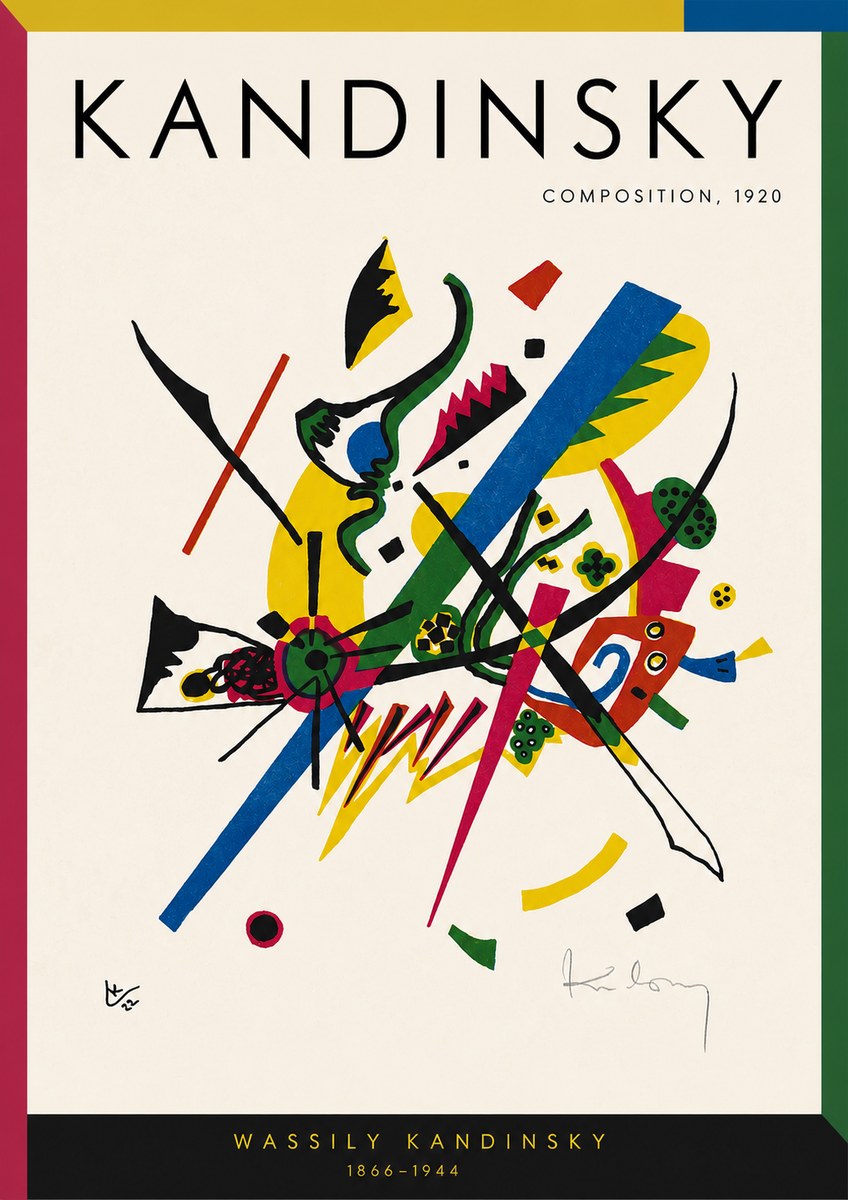 Kandinsky Composition, 1920 No2 - Poszter