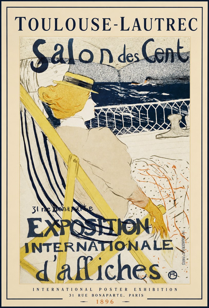 Toulouse-Lautrec Salon Des Cent No1 - Poszter