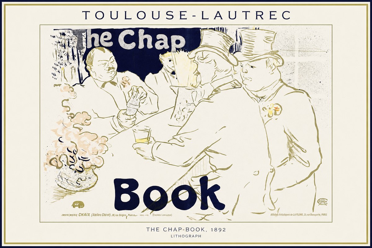 Toulouse-Lautrec The Chap-book No1 - Poszter