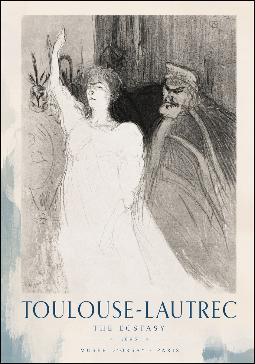 Toulouse-Lautrec The Ecstasy No6 - Poszter