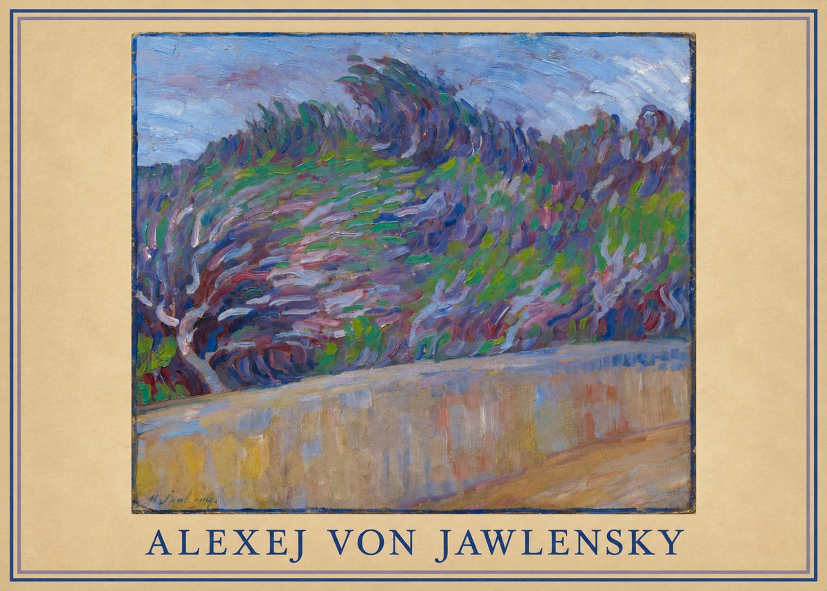 Alexej von Jawlensky Windy Landscape No4 - Poszter
