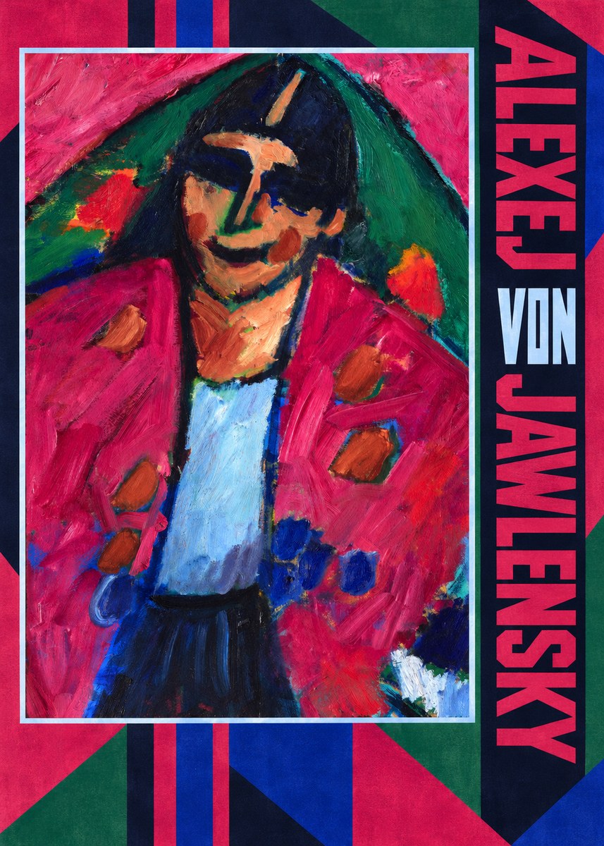 Alexej von Jawlensky Head of a Man No2 - Poszter