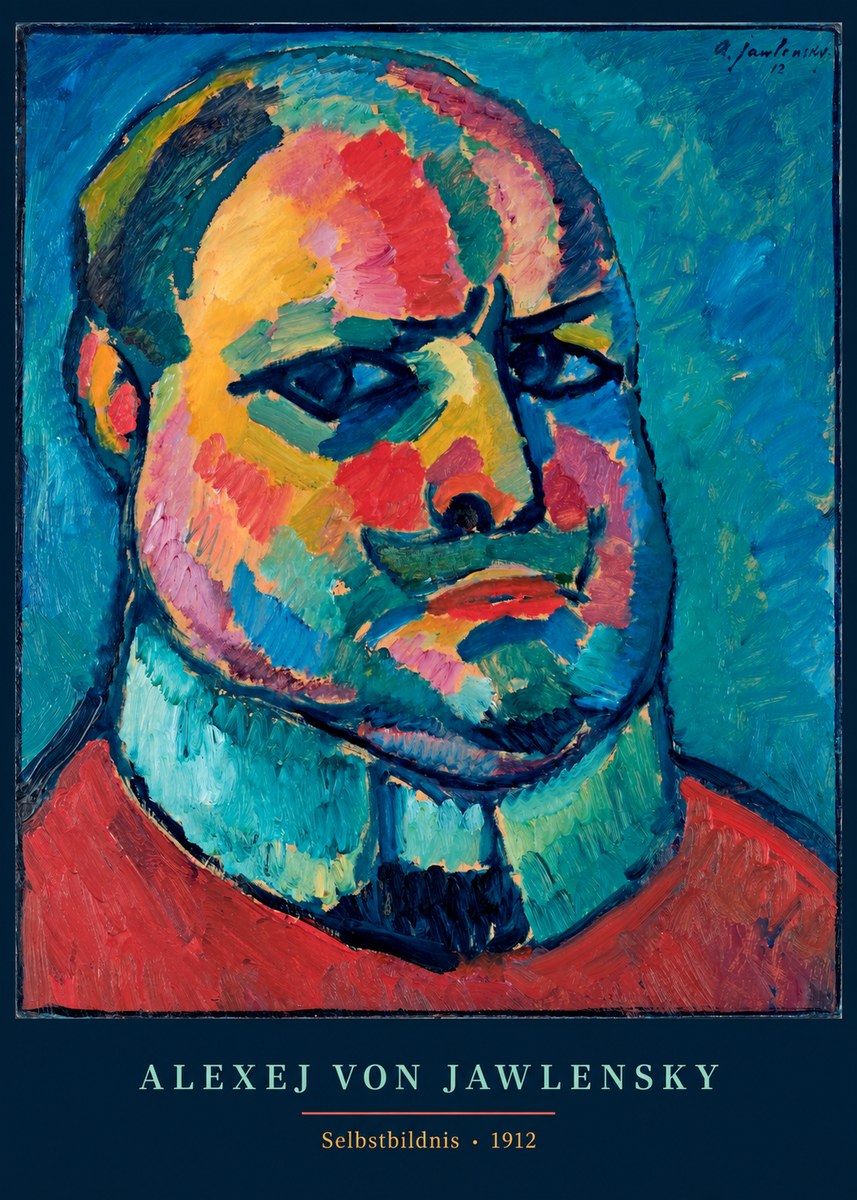 Alexej von Jawlensky Selbstbildnis No6 - Poszter