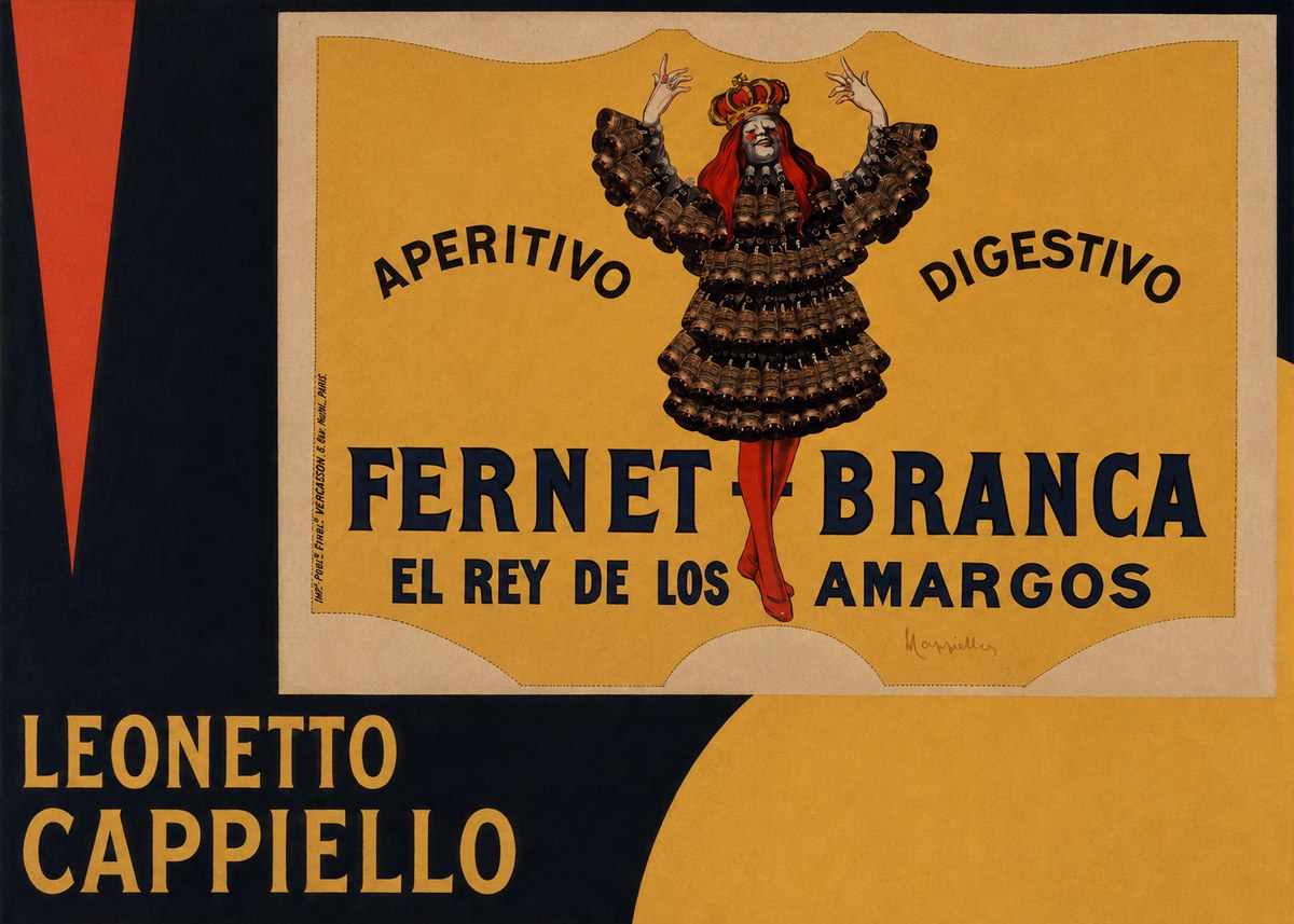 Leonetto Cappiello Fernet Branca No5 - Poszter