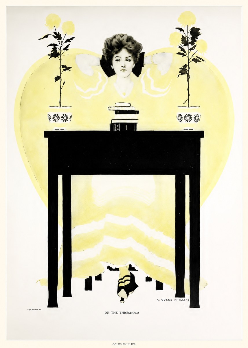 Coles Phillips On the Threshold No6 - Poszter
