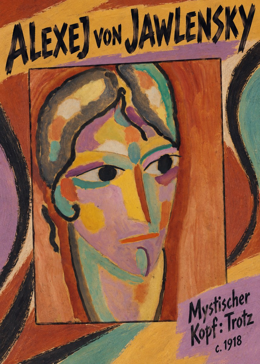 Alexej von Jawlensky Mystischer Kopf: Trotz No6 - Poszter
