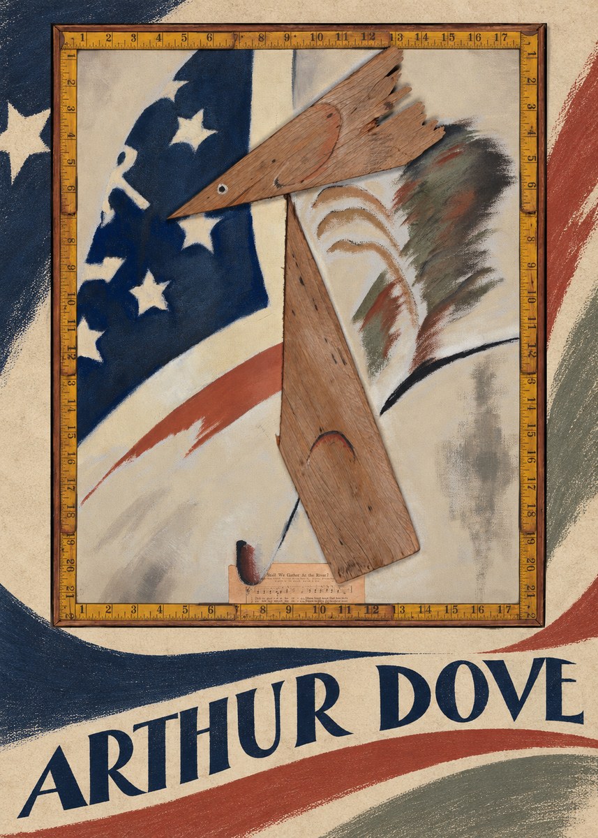Arthur Dove The Flag No4 - Poszter
