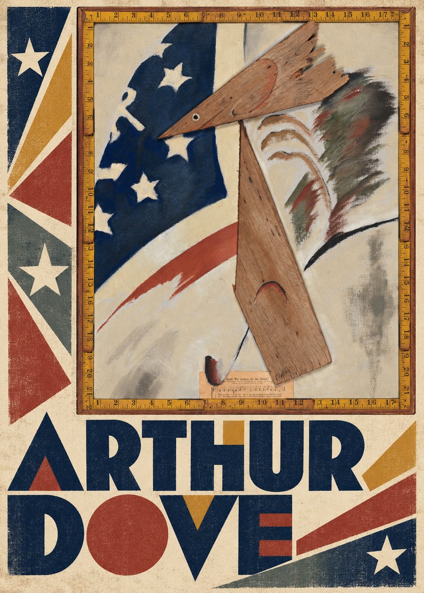 Arthur Dove The Flag No6 - Poszter