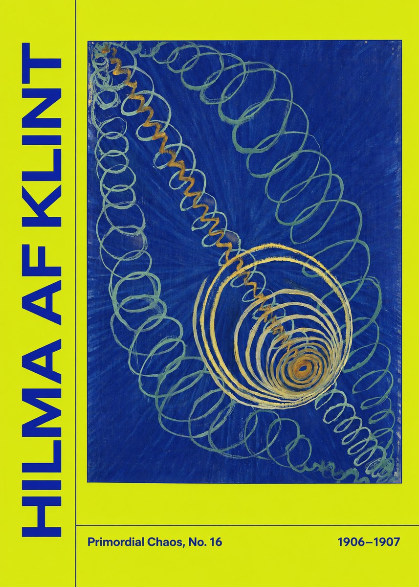 Hilma af Klint Primordial Chaos, No. 16 No2 - Poszter