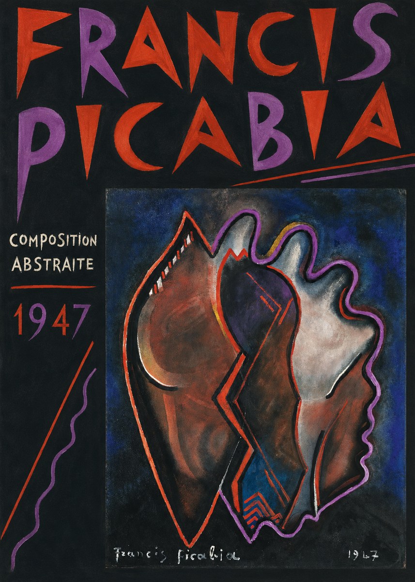 Francis Picabia Composition Abstraite No6 - Poszter