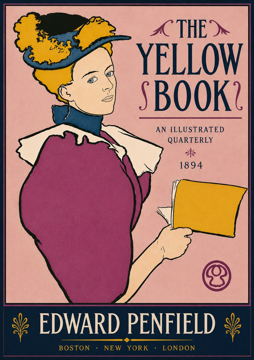 Edward Penfield The Yellow Book I No5 - Poszter