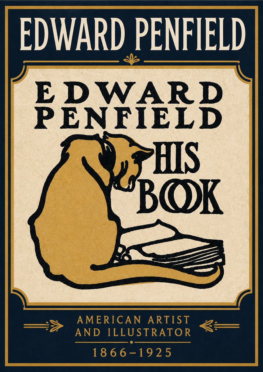 Edward Penfield His Book No3 - Poszter