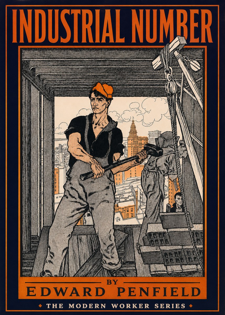 Edward Penfield Industrial Number No2 - Poszter