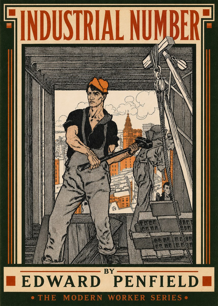 Edward Penfield Industrial Number No6 - Poszter