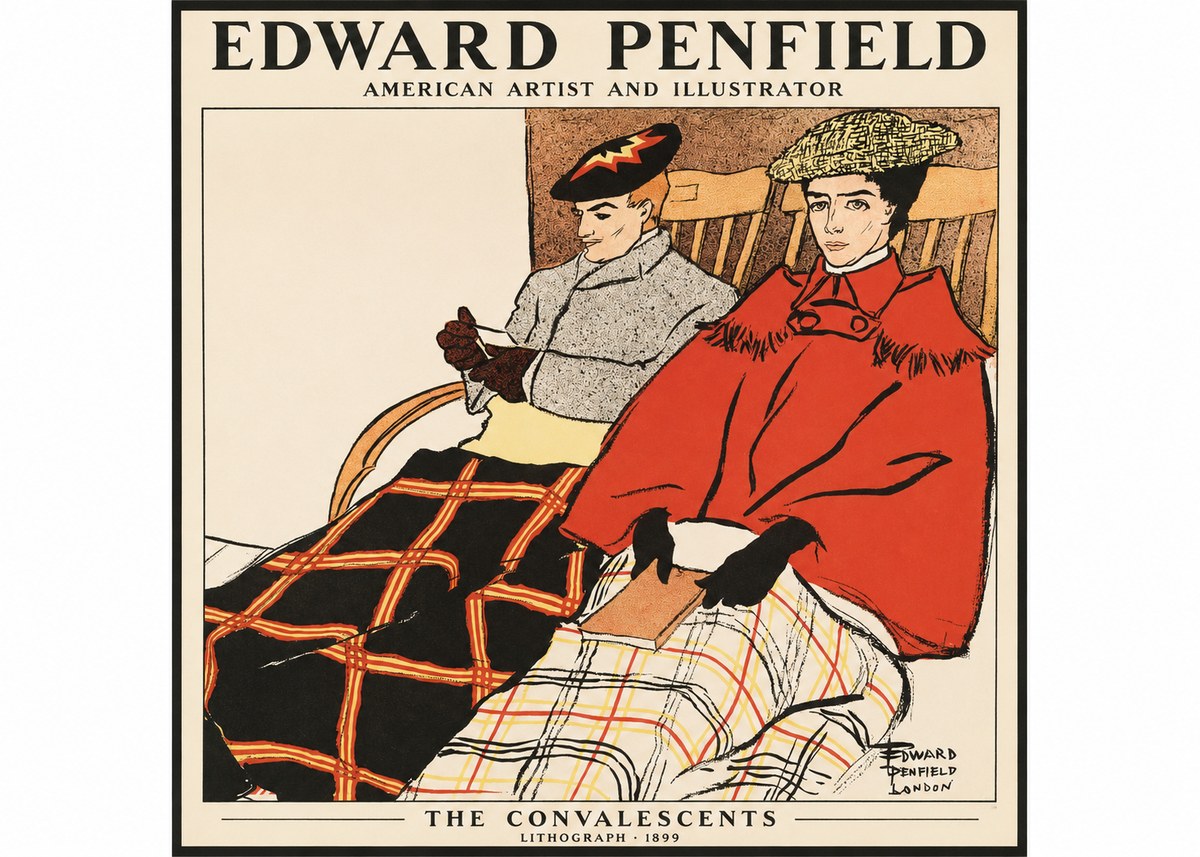 Edward Penfield The Convalescents No1 - Poszter