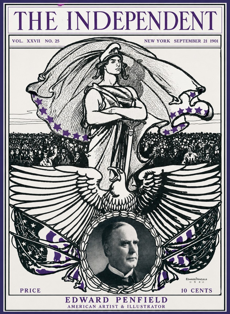 Edward Penfield The Independent No1 - Poszter