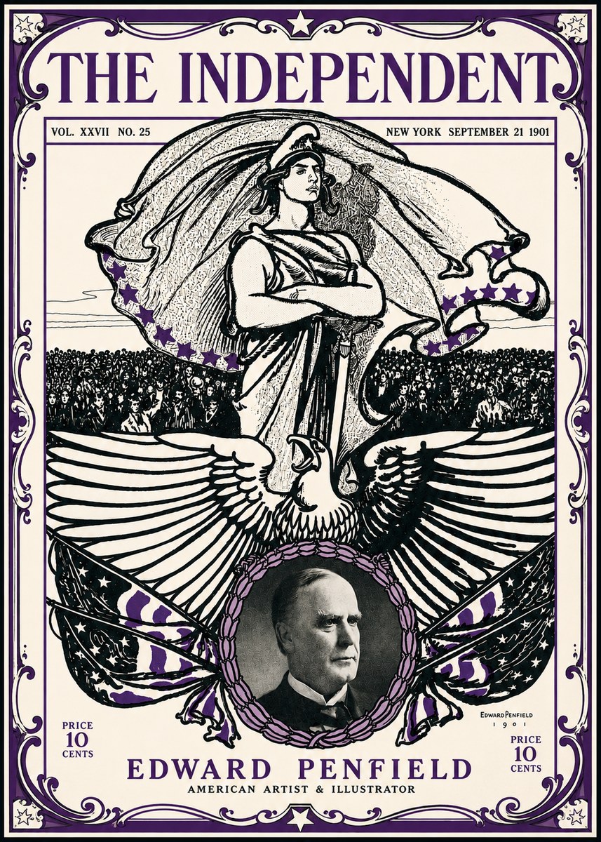 Edward Penfield The Independent No3 - Poszter