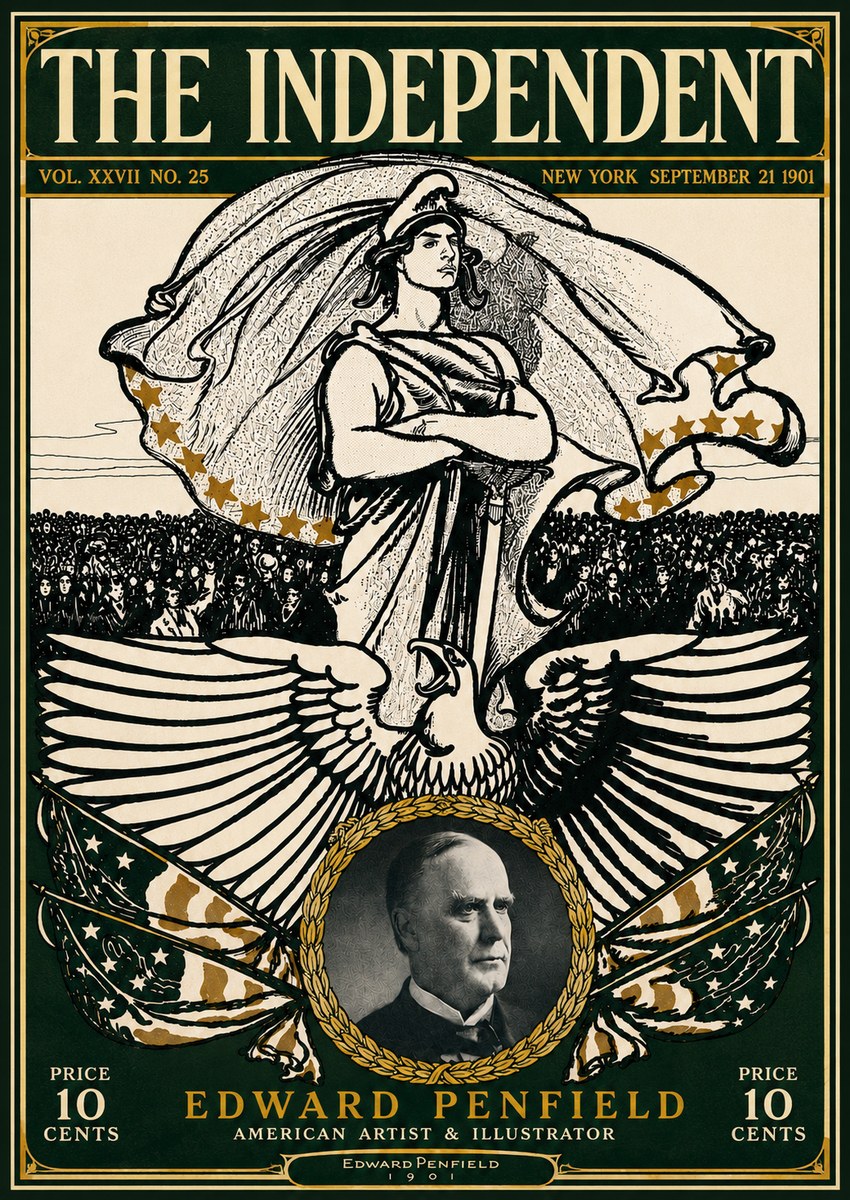 Edward Penfield The Independent No4 - Poszter