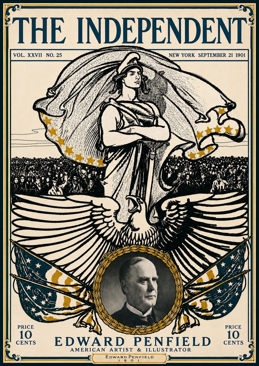 Edward Penfield The Independent No5 - Poszter
