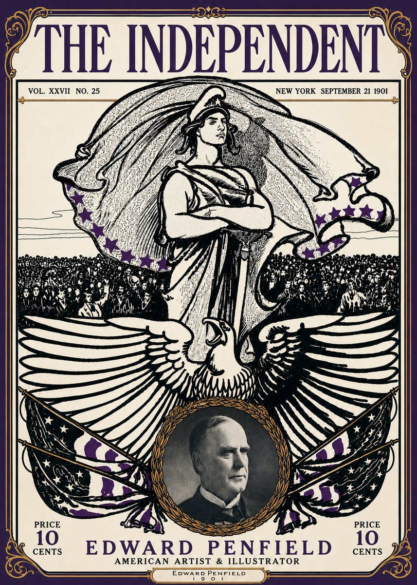 Edward Penfield The Independent No6 - Poszter