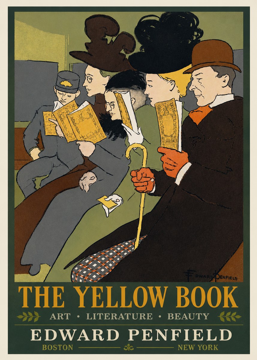 Edward Penfield The Yellow Book II No3 - Poszter