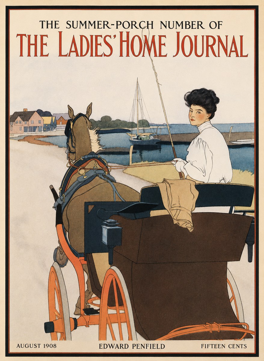 Edward Penfield The Ladies' Home Journal No1 - Poszter