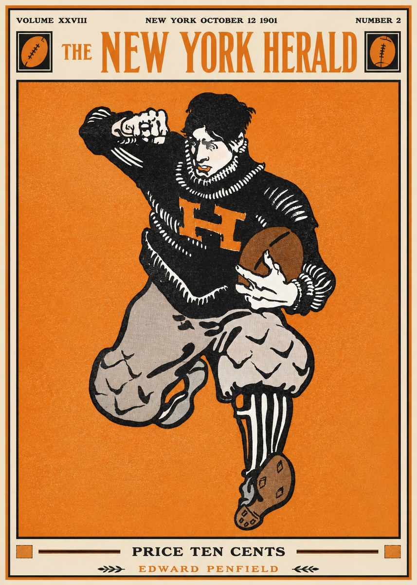 Edward Penfield The New York Herald No1 - Poszter
