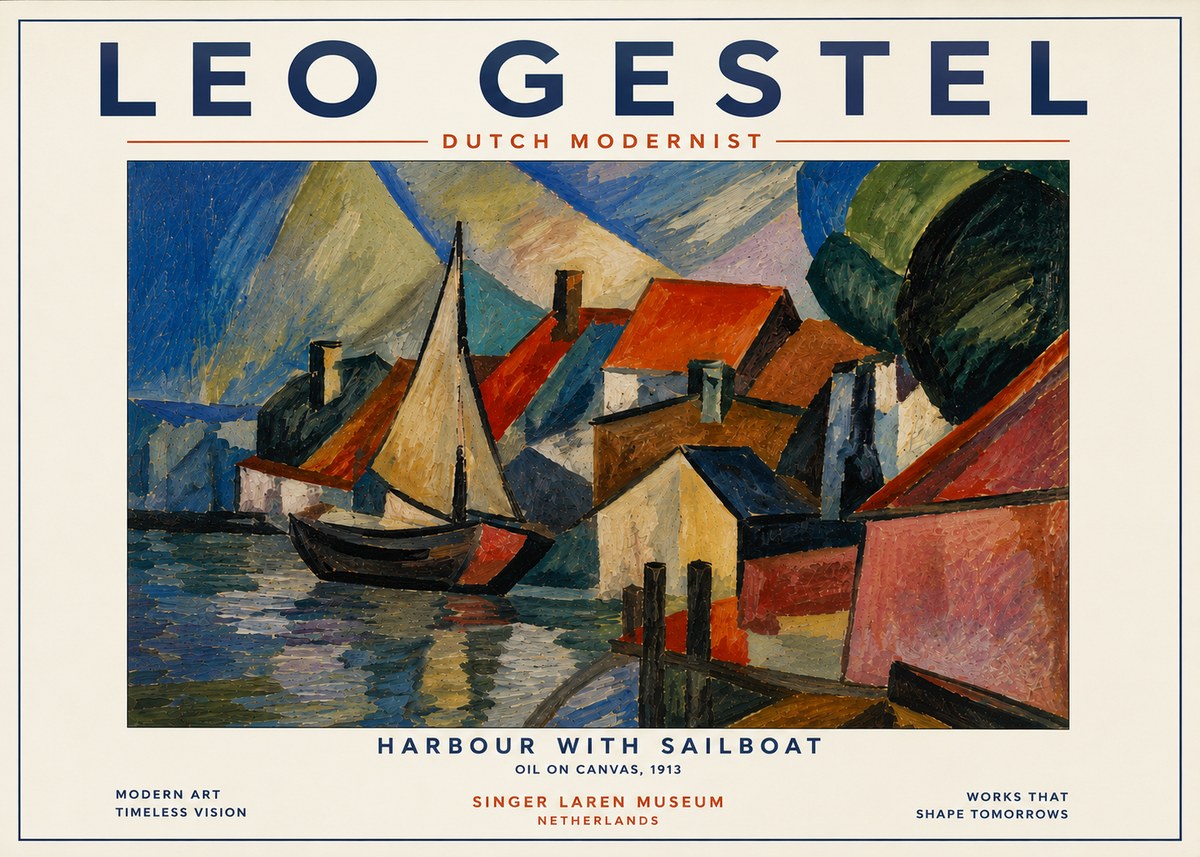 Leo Gestel The Quiet Moment No5 - Poszter