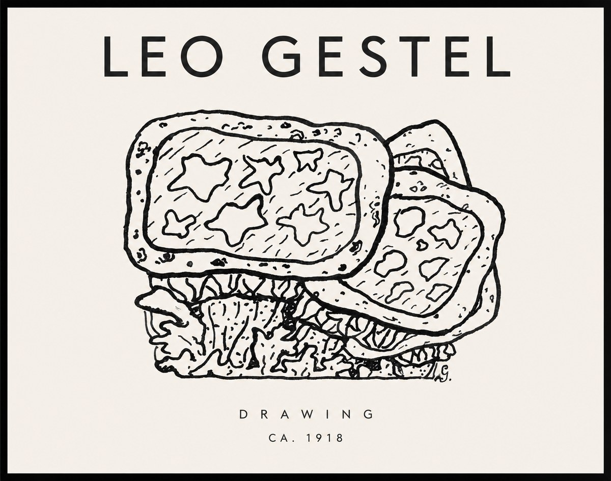 Leo Gestel Drawing Ca. 1918 No1 - Poszter