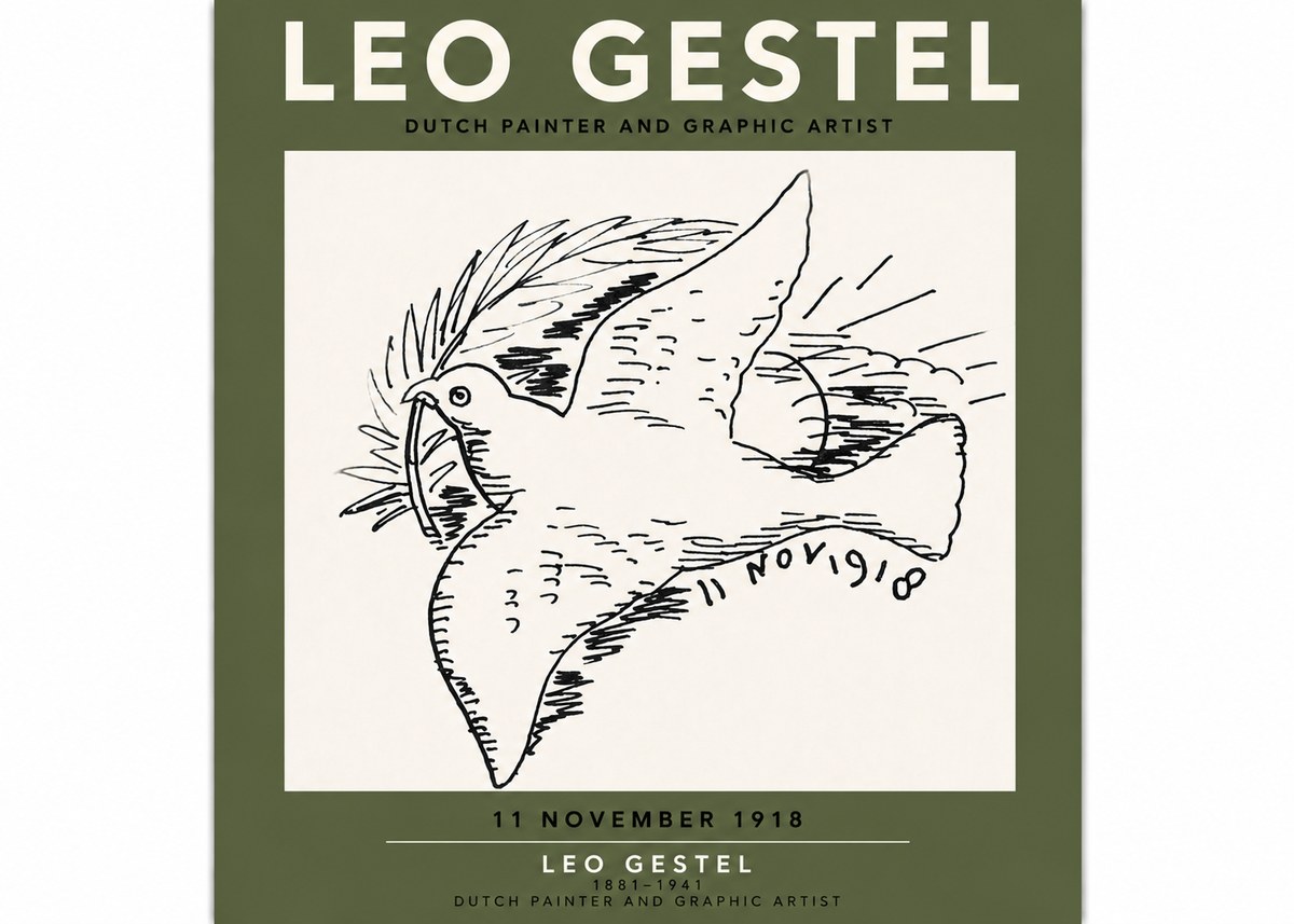 Leo Gestel 11 November 1918 No5 - Poszter