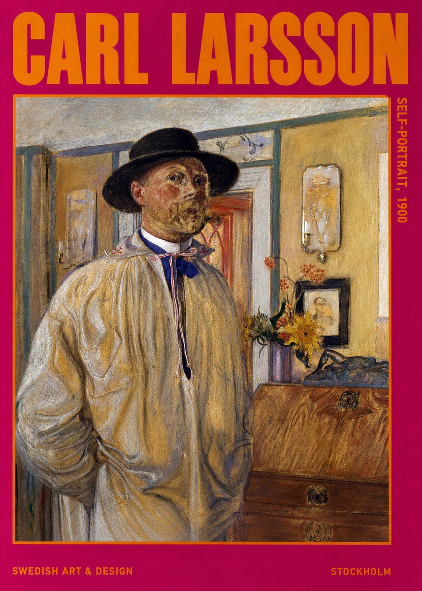 Carl Larsson Self-portrait No3 - Poszter